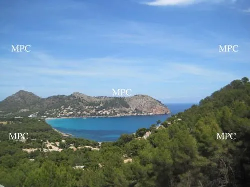 Investment Project. Plot set high on the hillside close to the sea in Costa Canyamel — photo 1