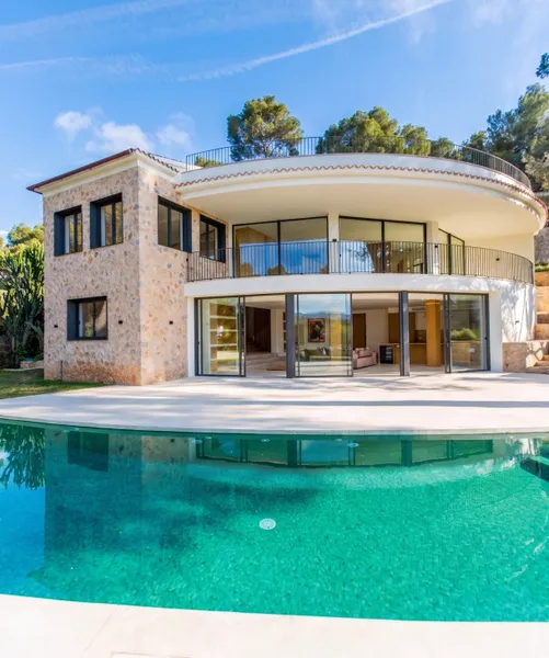 Contemporary villa in Santa Ponsa, architecture, privacy and Mediterranean lifestyle close to... — photo 2