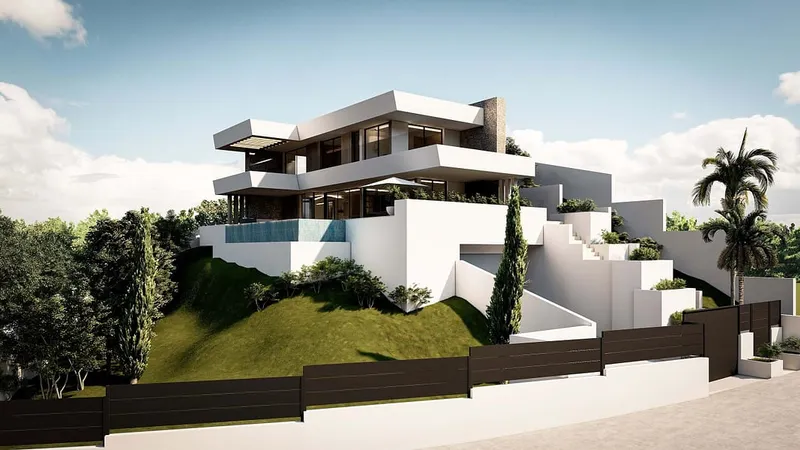 Architectural Masterpiece with Panoramic Views: Private Residential Haven nearby Palma — photo 4