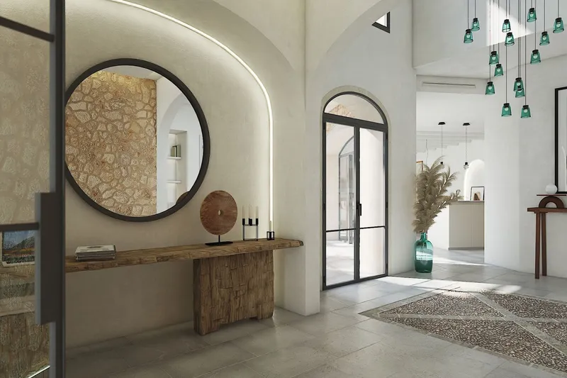 New-build townhouse in modern finca style in the centre of Ses Salines — photo 8