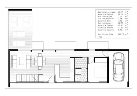 Single family house - Campos (Sa Ràpita), Built Surface 236m2, Plot Surface 350m2, 4 Bedrooms, 3... — photo 4