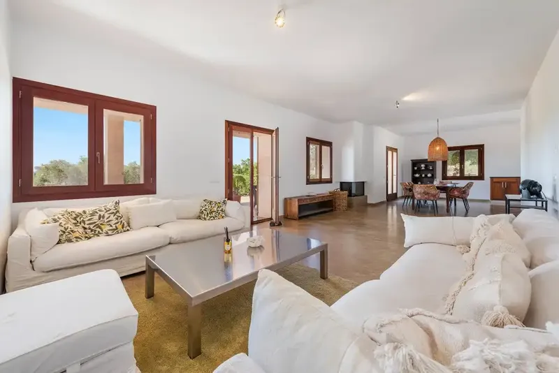 This beautiful stone finca for sale near Cala Murada, built in 2014 on 26,258 m² of land with sea views — photo 6