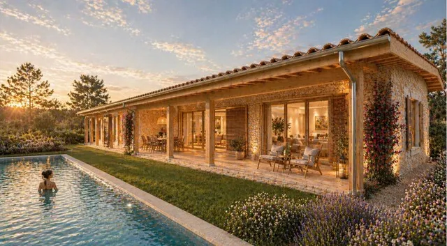 New build finca near Manacor with views of vineyards — photo 1