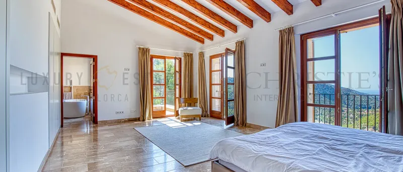 Mediterranean finca in Andratx with panoramic views and vacation rental license — photo 5