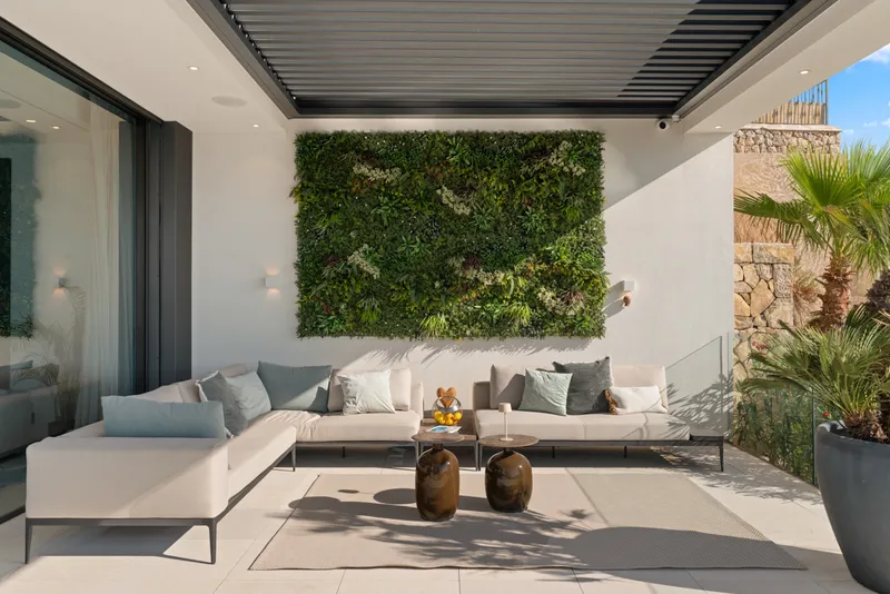 Modern new-build villa with views over the bay of Cala Llamp and sea views for sale — photo 5