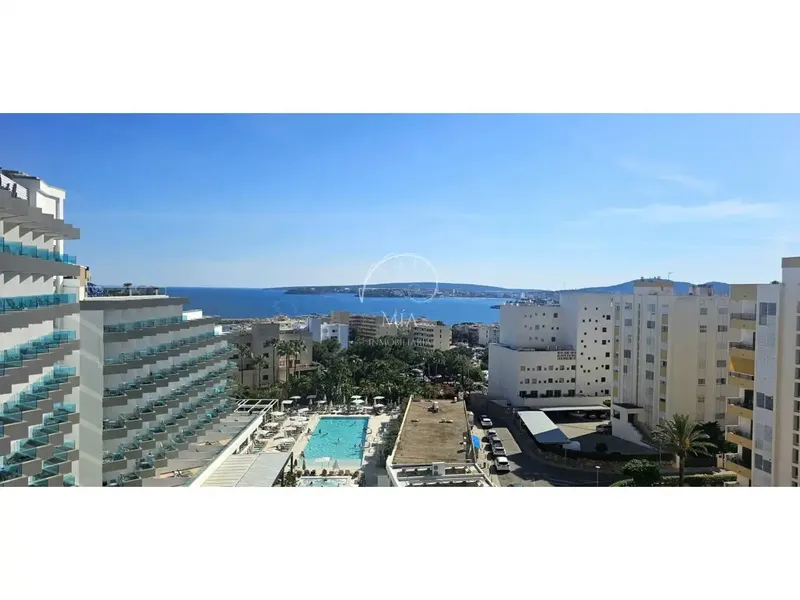 Studio with communal pool and sea views in Costa d'en Blanes - Calvià — photo 12