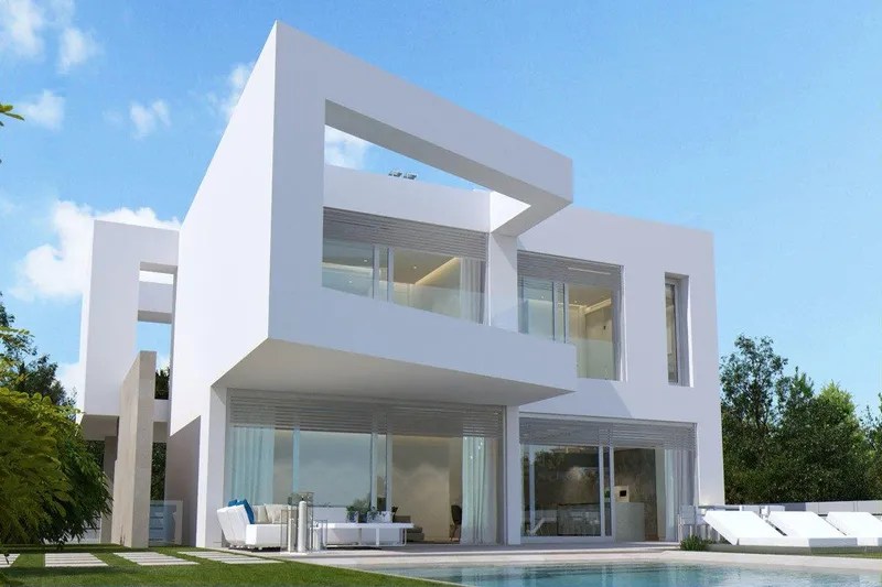 Contemporary style villa in first sea line El Toro — photo 9