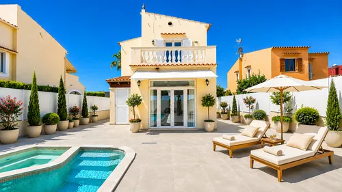 Fully refurbished villa for sale in Son Ferrer — photo 1