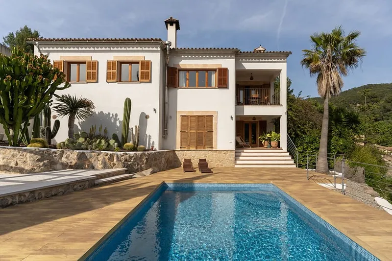 Beautifully Situated Home in Esporles with Tramuntana Views & Saltwater Pool — photo 1