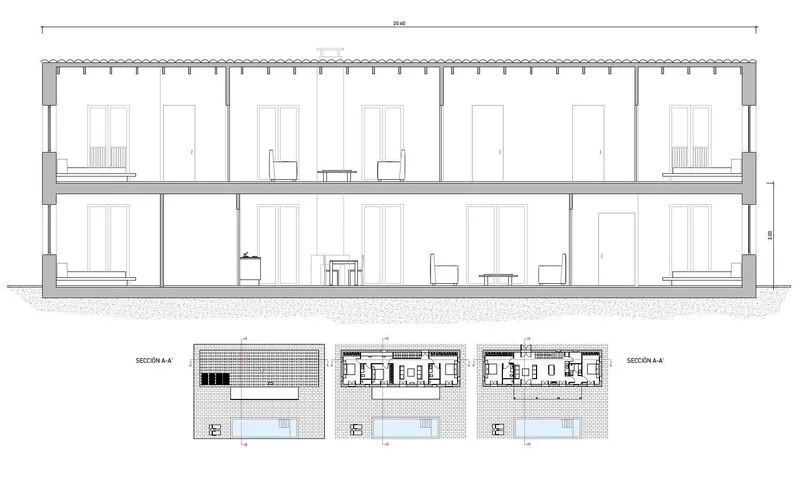 Large rustic plot with basic project for a chalet with pool — photo 8