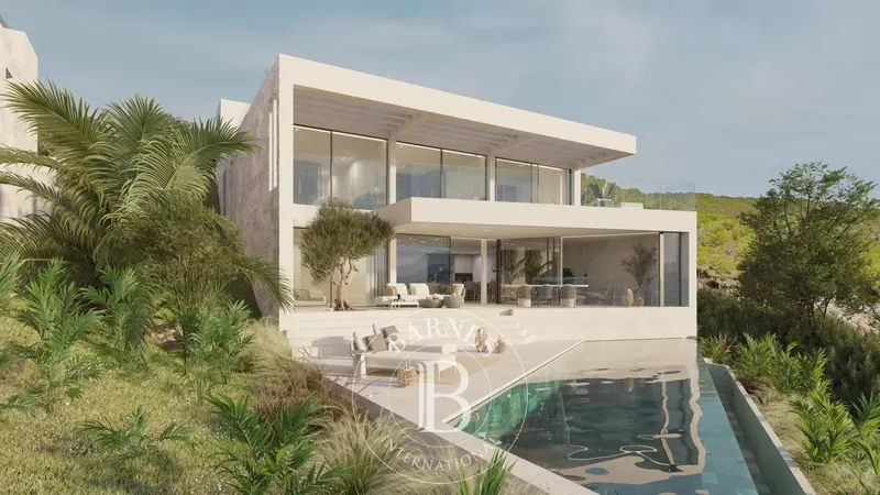 Serena One - Designer Villa with Panoramic Mountain and Sea Views in Camp de Mar — photo 2