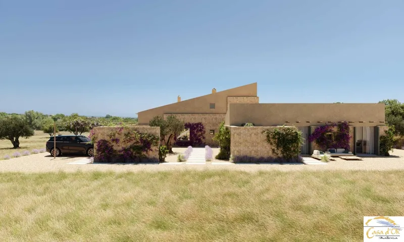 Beautiful building plot with panoramic views and innovative finca project near Porto Cristo — photo 8