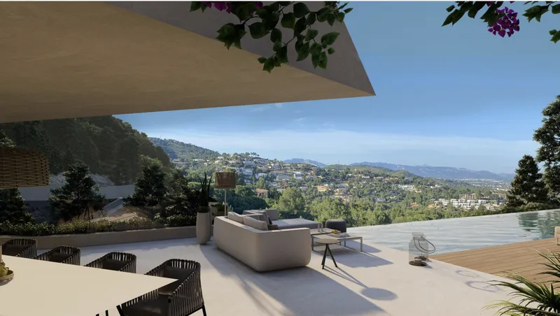 Project! Sea view plot in Son Vida with project for an exclusive villa in a quiet location — photo 2
