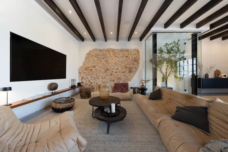 Exquisite contemporary sanctuary with rooftop pool and sauna for sale in Santanyí — photo 2