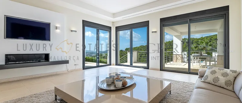 Modern sea view villa in Costa d'en Blanes near Puerto Portals — photo 3