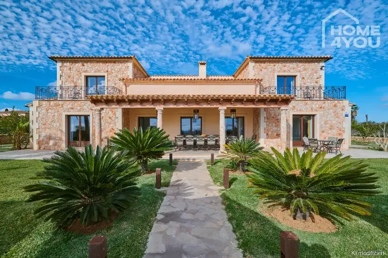 Exceptional luxury finca with sea views in Portocolom — photo 2