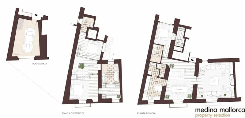 Luxury duplex apartment in a historic building in Palma — photo 10