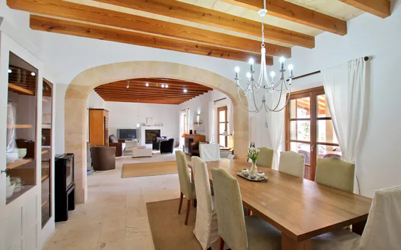 Natural stone finca with ETV licence, pool and patio refuge near Manacor – PM07400 — photo 4