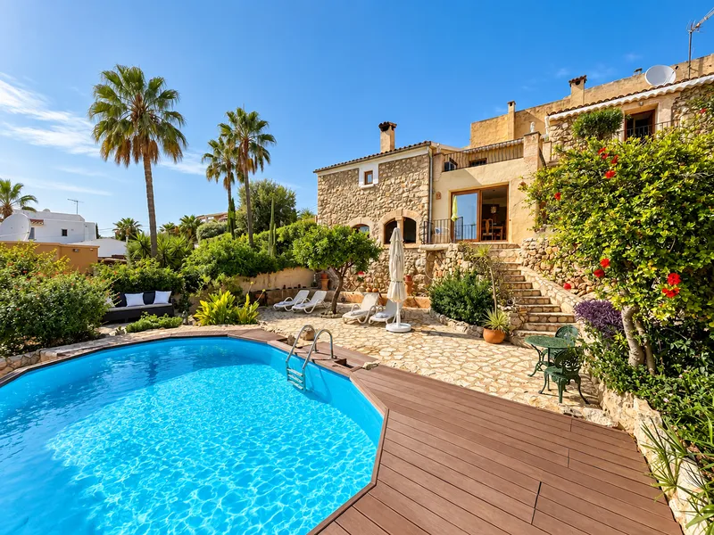 Auténtica casa mallorquina con piscina privada y vistas panorámicas en Calvià Mas — photo 1