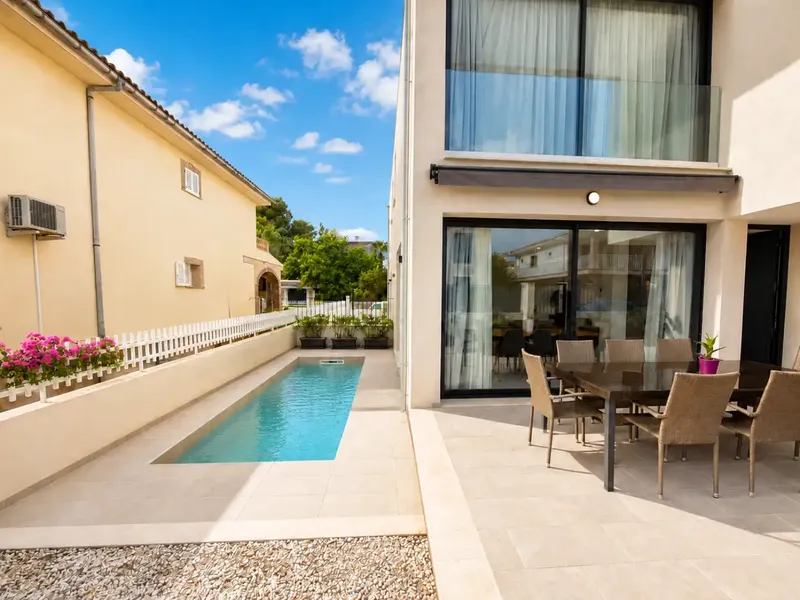 Exclusive first occupancy near the beach: two luxurious newly built semi-detached houses with private pool in Playa de Muro — photo 10