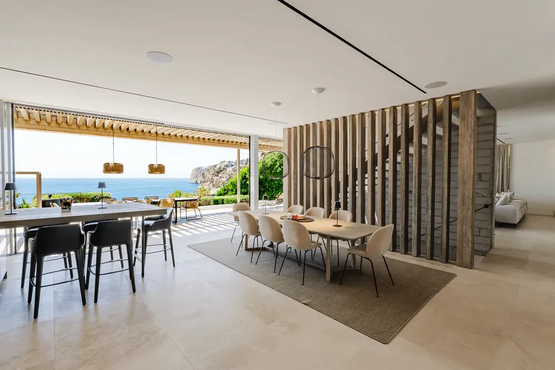 Villa in Cala Llamp with sea view, infinity pool, and spa area — photo 6