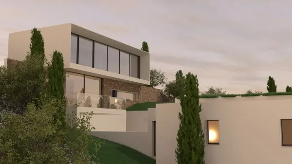 New build sea view villa in construction in Calvià / Costa de... — photo 5