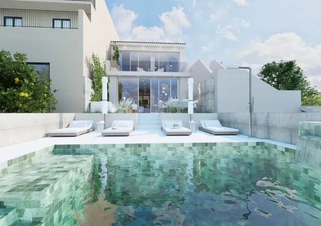 Contemporary style house for sale in Llubi with various terraces and covered terrace — photo 1