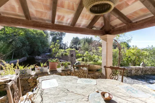 Puerto Alcudia, 300-year-old country estate with lots of land, garden and panoramic views near Port d'Alcudia — photo 12