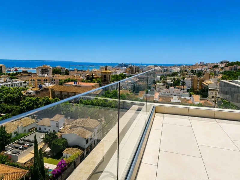 Ref. 2110: Spectacular duplex penthouse with sea views in Palma Son Armadams, for sale — photo 6