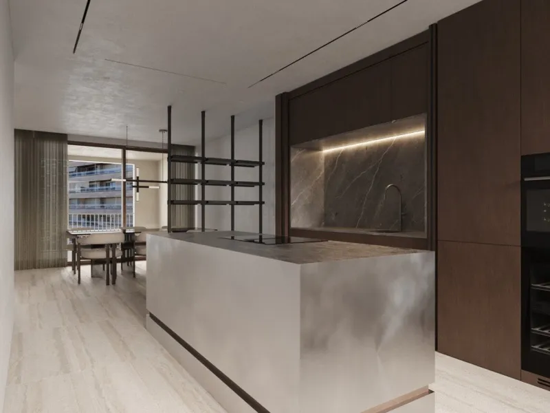 XO Jonquet New-Build Duplex on the Paseo Marítimo with Huge Terrace, 2 Parking Spaces, Pool, Spa, Gym, Cinema, etc. - Palma de Mallorca - 3 Bedrooms, 183.5 m² — photo 8