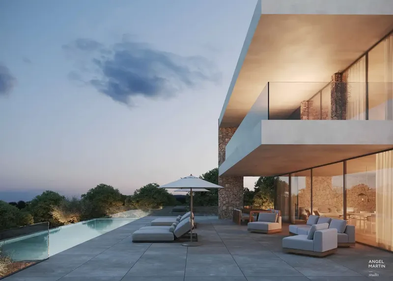 Extraordinary new construction project in the idyllic Cala Provensals — photo 3