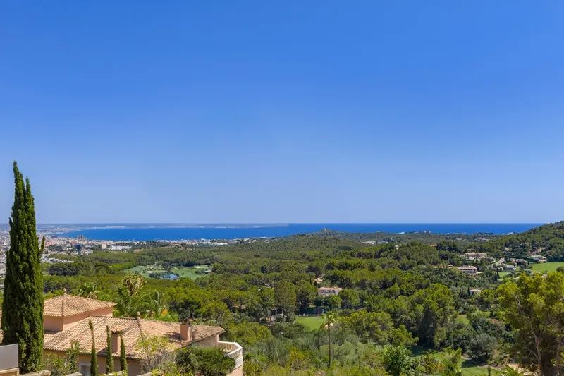 Son Vida quiet location plot for sale with mountain view and sea views — photo 12