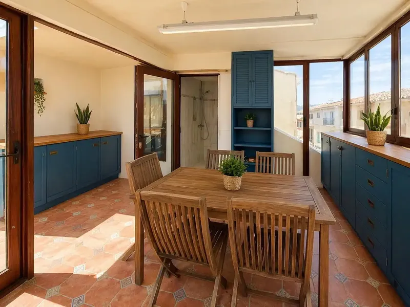 Discover this wonderful townhouse in a privileged corner location, distributed over two floors — photo 2