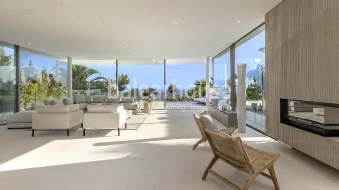 Spectacular contemporary design villa with high qualities and beautiful sea views in Bendinat — photo 3