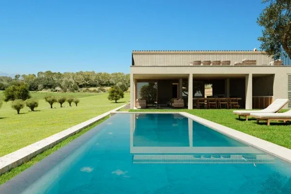 New build finca with high-quality fittings and a pool in Algaida — photo 1