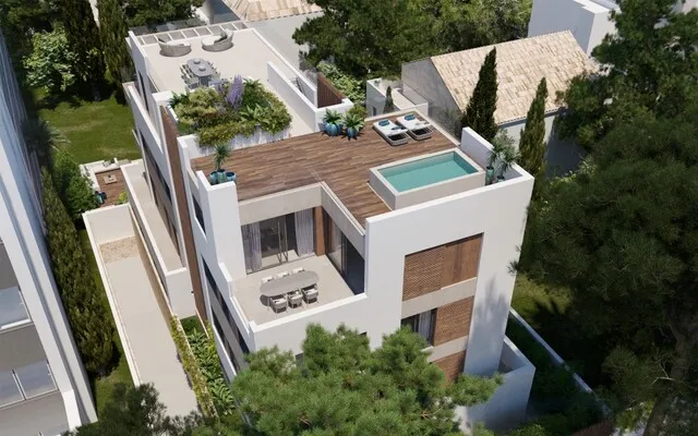 Luxury penthouse with pool in Son Armadams — photo 1