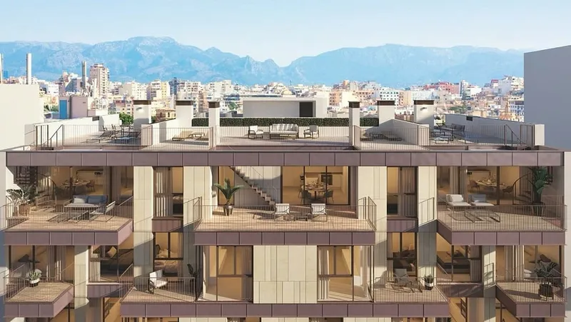 Stylish Newly Built Apartment with Terrace, Pool & Gym in Santa Catalina — photo 1