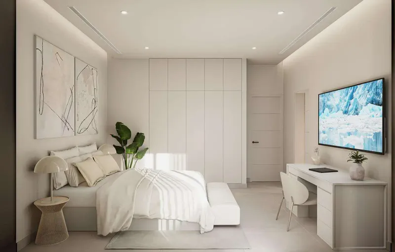 This modern newly built detached house in Consell is already 85% finished and is characterized by its contemporary architecture — photo 7