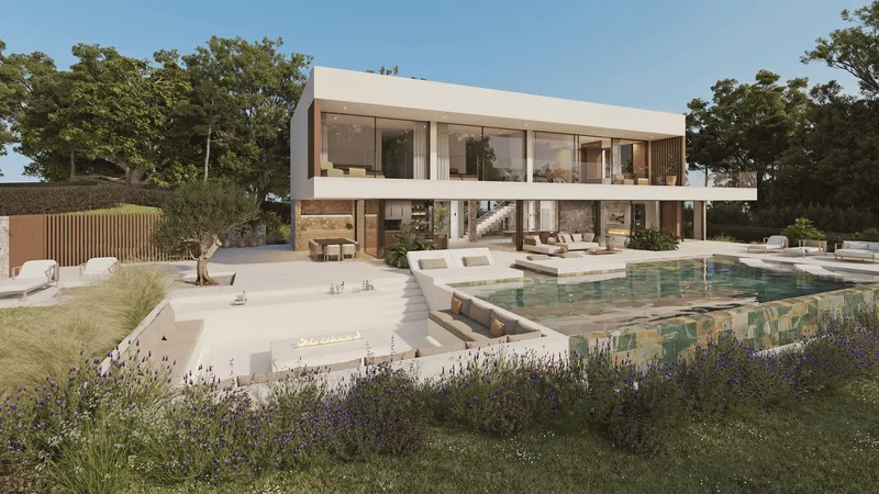 Villa with views in Bunyola — photo 1