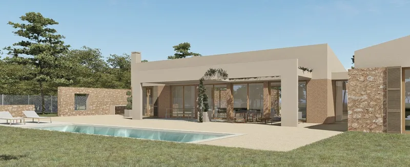 Project of a new finca near the coast at Portocolom 1 — photo 4