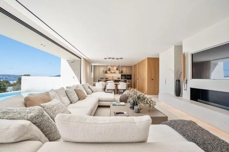 Architectural masterpiece with Mediterranean vistas for sale in Portals Nous — photo 4