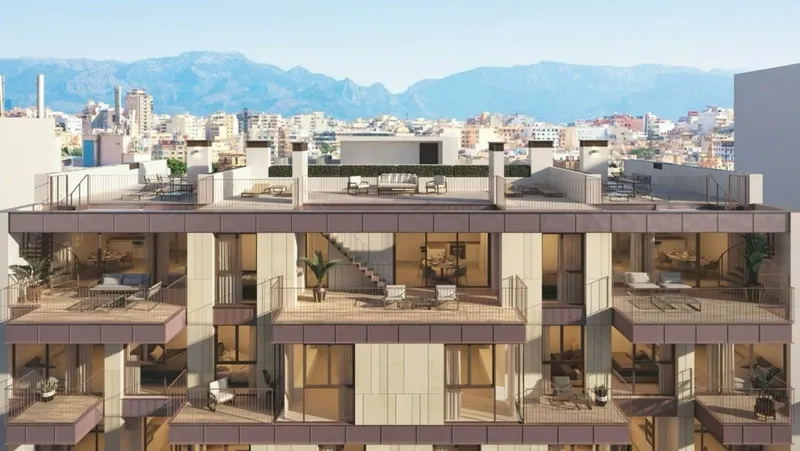 Stylish Newly Built Apartment with Terrace, Pool & Gym in Santa Catalina — photo 1