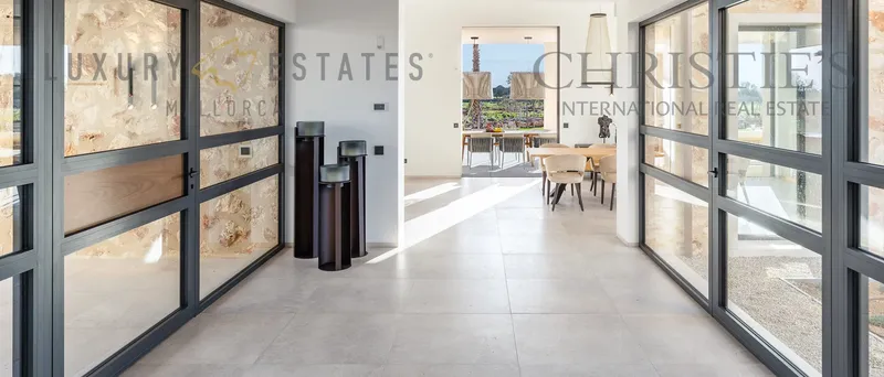 Modern new build natural stone finca near Santanyi in the southeast of Mallorca — photo 7