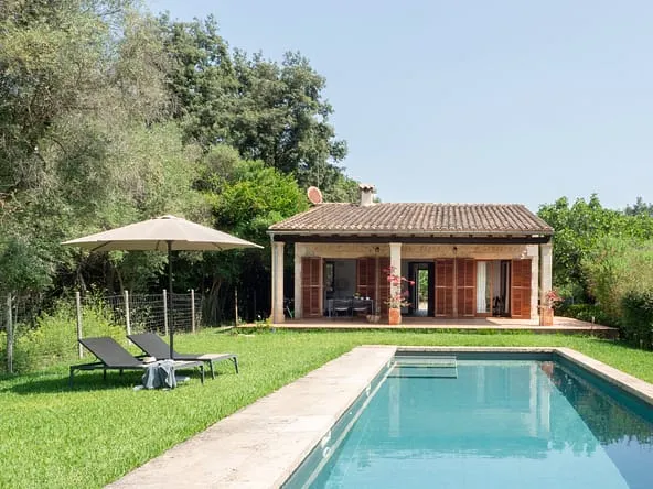 Secluded countryside finca with pool and tourist license in Campanet — photo 1