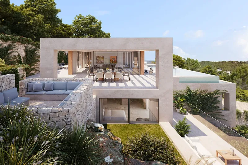 Sea-view designer villa with top equipment — photo 11