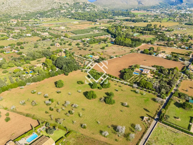 Building plot for sale in El Vilar, Pollensa: panoramic views and tranquillity in the north of Mallorca. — photo 2