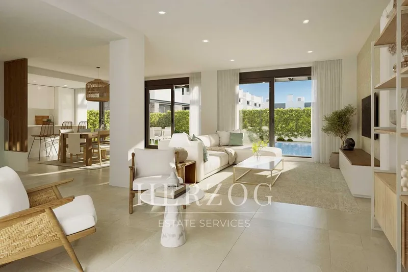 Exclusive terraced house in the south of Mallorca by the sea with pool – contemporary design — photo 8