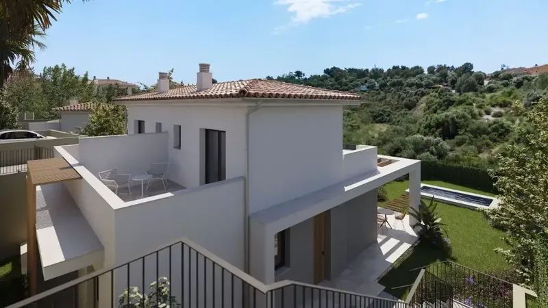 Semi-detached villa with 2 bedrooms for sale in an exclusive residential complex on the east coast of Mallorca with nature views — photo 11