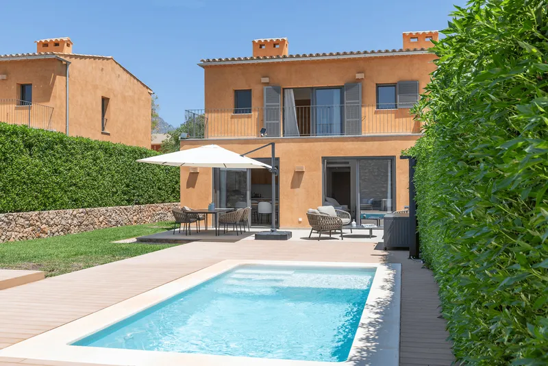 Semi-detached house with pool in Es Capdellà — photo 1