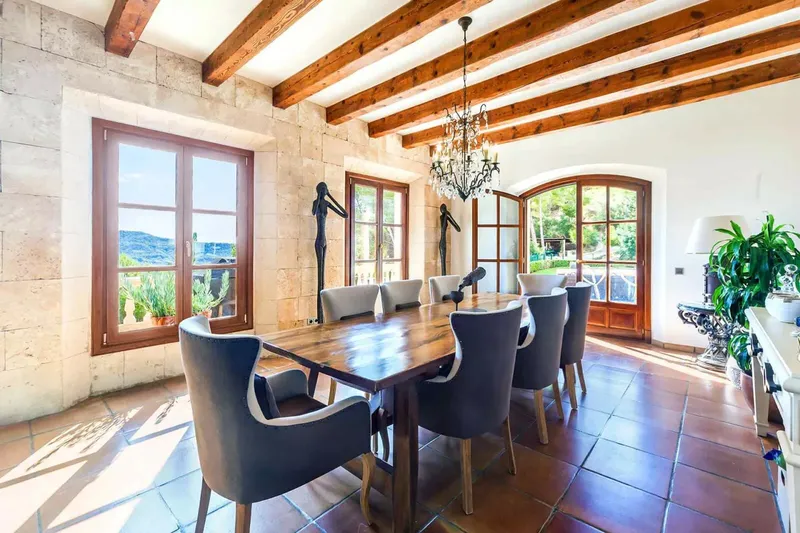 Luxurious Mallorcan country house on a large, flat plot with great views — photo 7